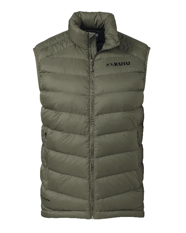 Super Down LT Vest | Ash