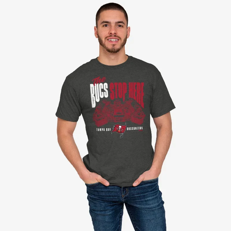 Tampa Bay Buccaneers Bucs Stop Here T-Shirt