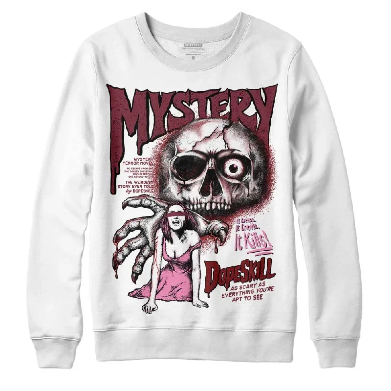 Team Red 1s DopeSkill Sweatshirt Mystery Ghostly Grasp Graphic