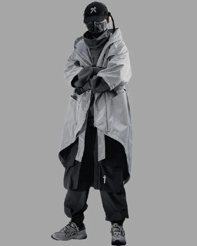 techwear-fake-two-piece-mid-sleeve-unisex-coat