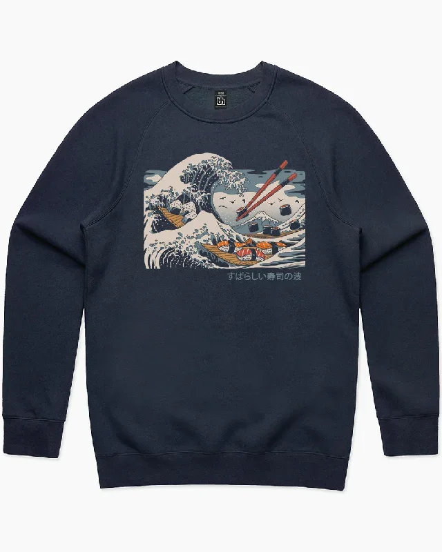 The Great Sushi Wave Jumper