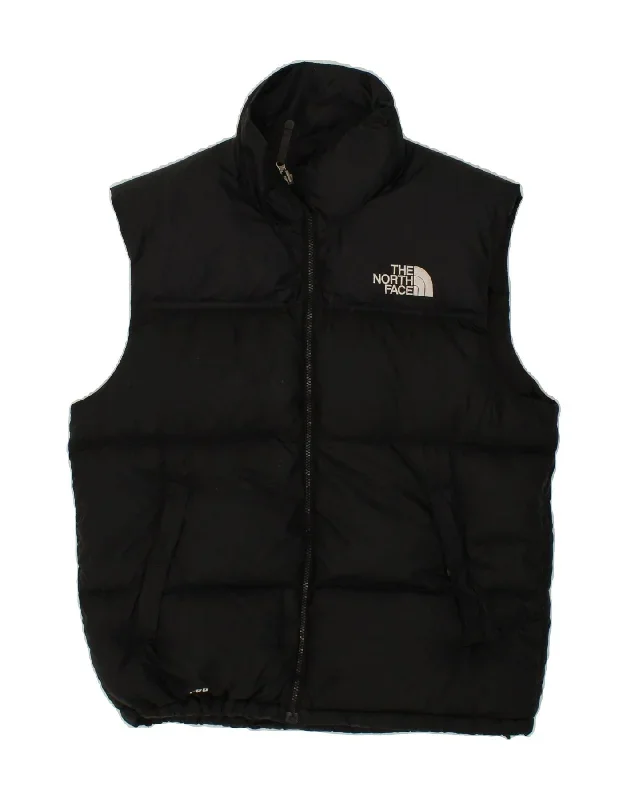 THE NORTH FACE Mens Padded Gilet UK 40 Large Black Nylon