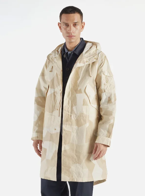 Universal Works Parka in Sand Swedish Camo