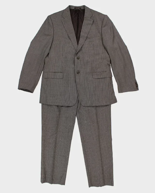 Vintage 100% Wool Versace Suit Jacket Set - M