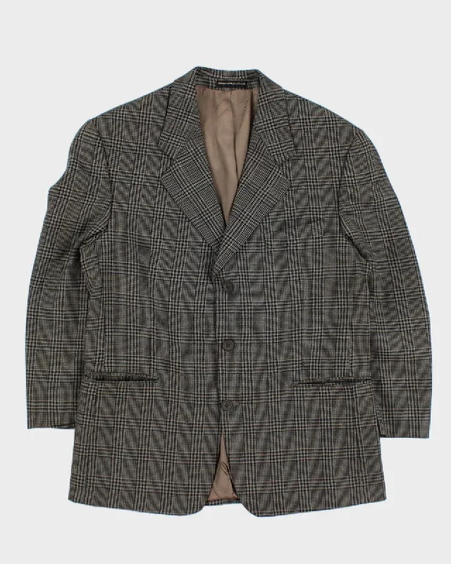 Vintage 90's Oscar de la Renta Tweed Suit Jacket -XL