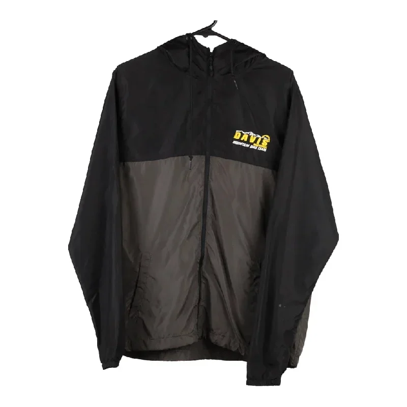 Davis High School Mountain Bike Team Independent Windbreaker - Medium Black Polyester