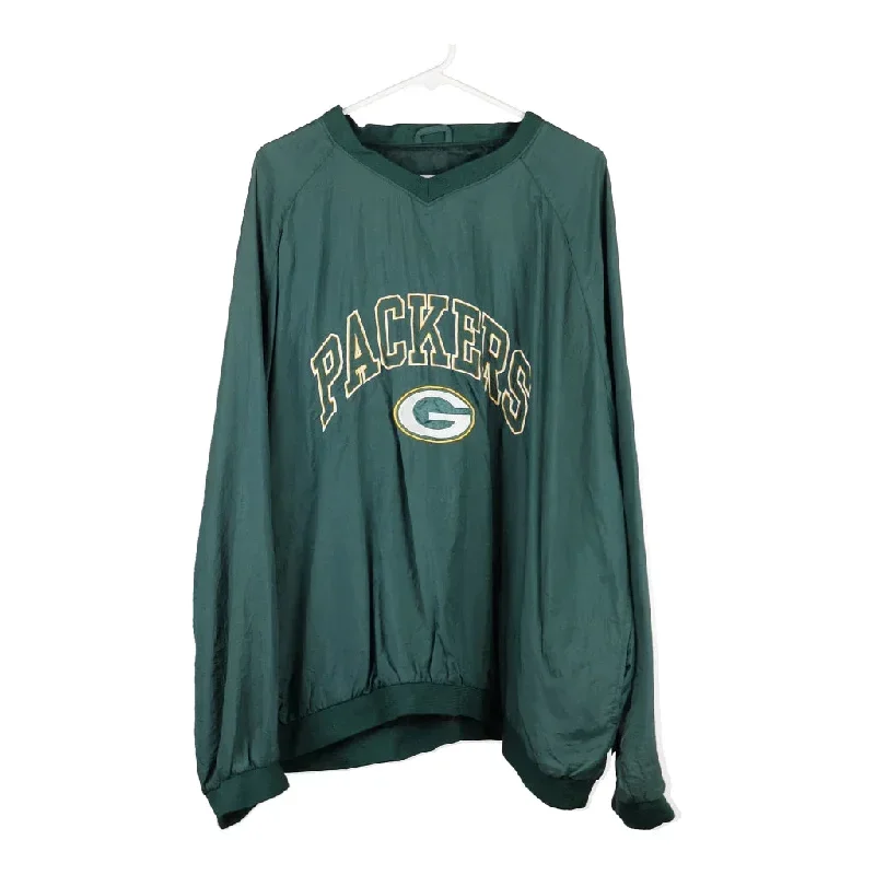 Green Bay Packers Logo 7 Windbreaker - 2XL Green Polyester