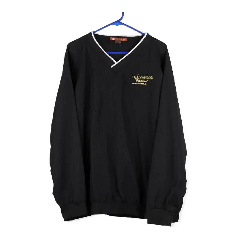 Harriton Windbreaker - XL Black Nylon