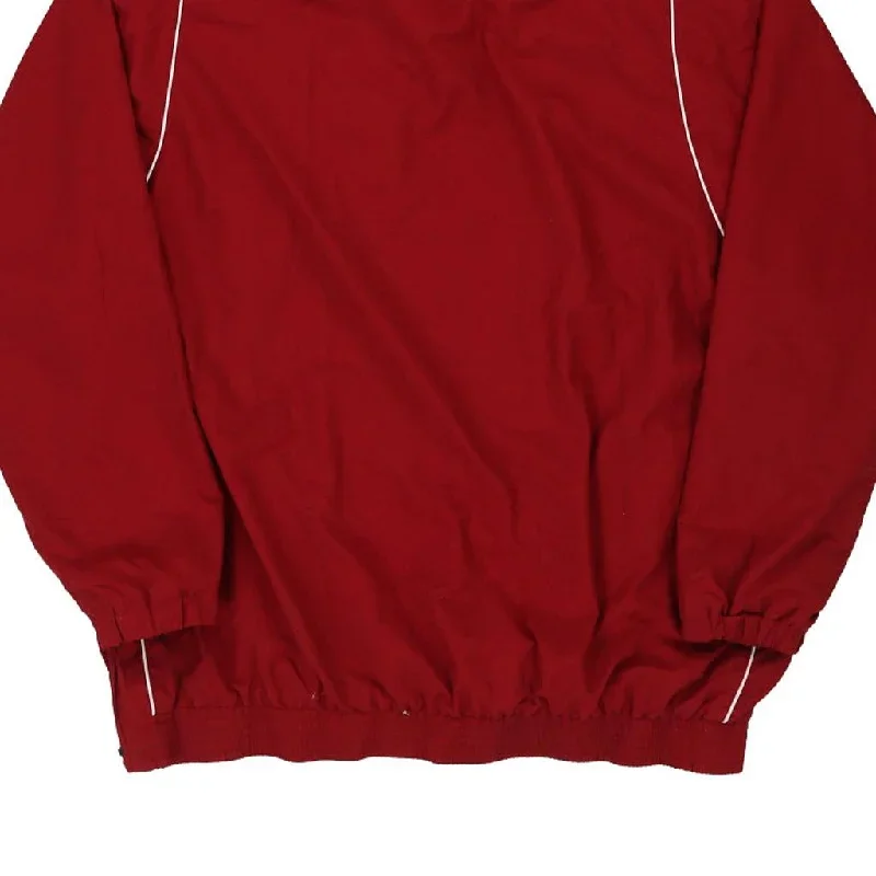 vintage-mavericks-russell-athletic-windbreaker-mens-burgundy-xx-large-343701