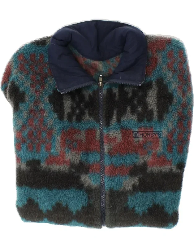 vintage-mens-fleece-gilet-uk-38-medium-multicoloured-fair-isle-polyester