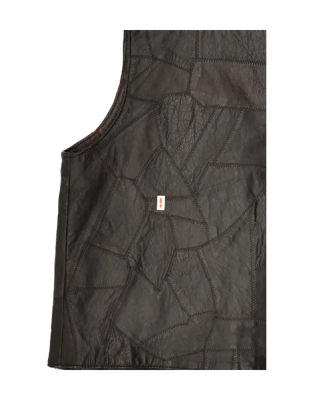 vintage-mens-leather-waistcoat-it-52-large-black