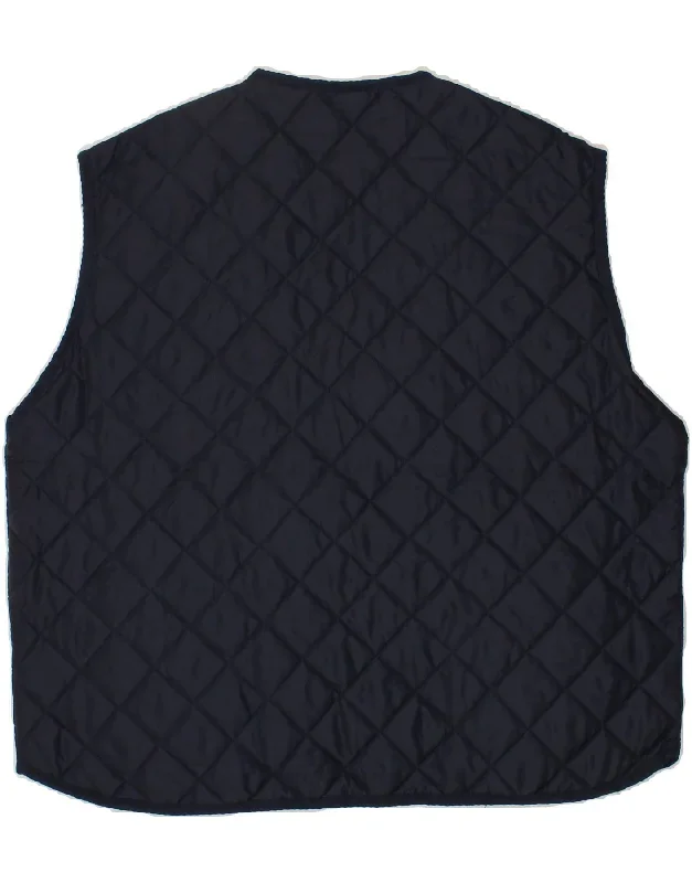 vintage-mens-quilted-gilet-2xl-navy-blue-polyamide