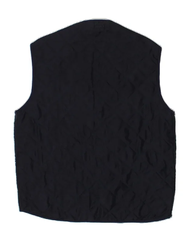 vintage-mens-quilted-gilet-uk-38-medium-navy-blue-polyester