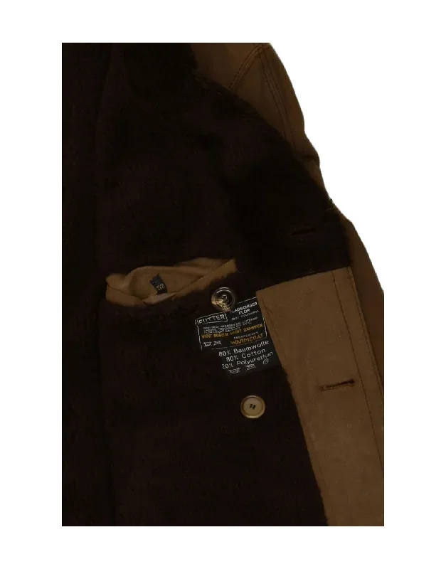 vintage-mens-sherpa-double-breasted-coat-it-52-xl-brown-cotton