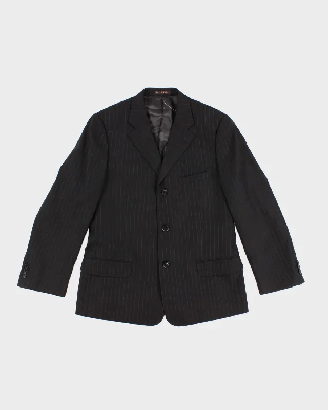 vintage-pal-zileri-black-suit-jacket-set