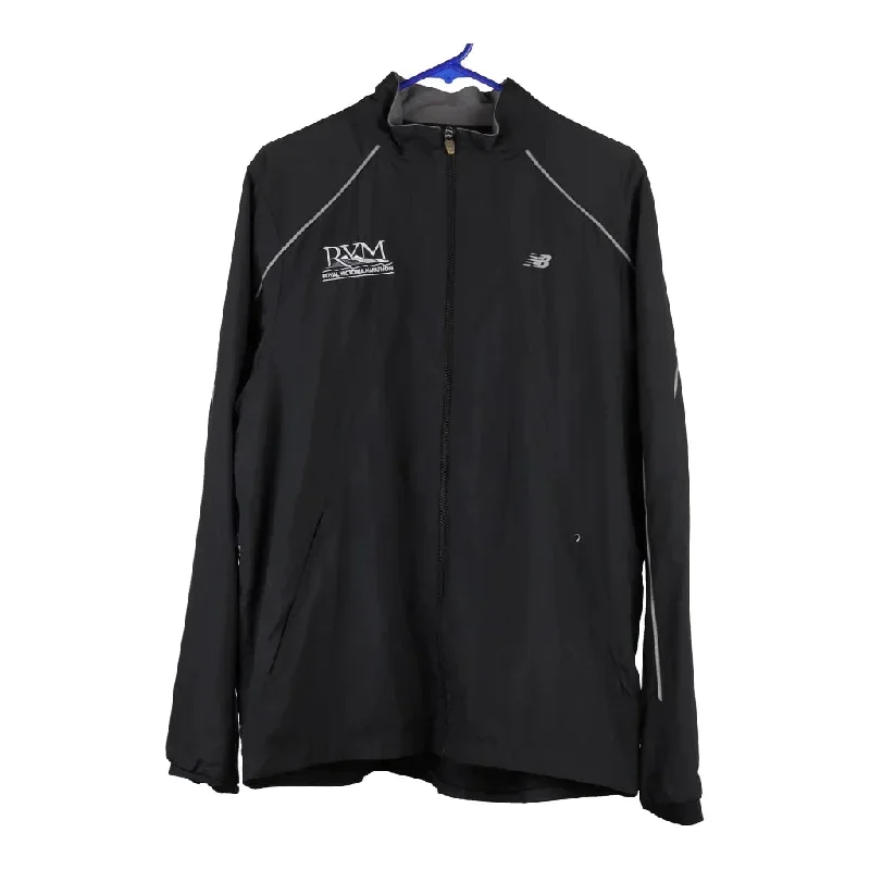 Royal Victoria Marathon New Balance Windbreaker - XL Black Nylon