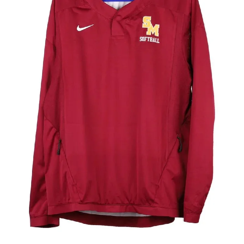 vintage-sm-football-nike-windbreaker-mens-burgundy-medium-342535