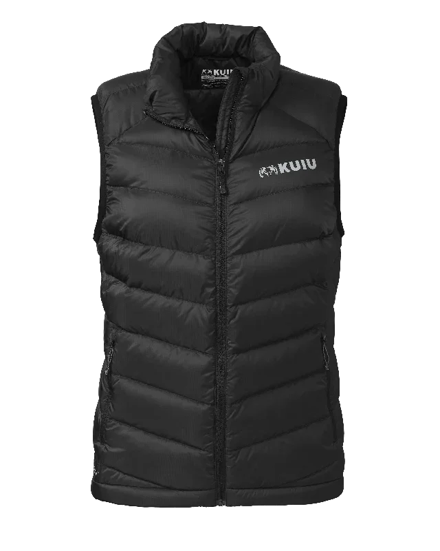 Women’s Super Down LT Vest | Black