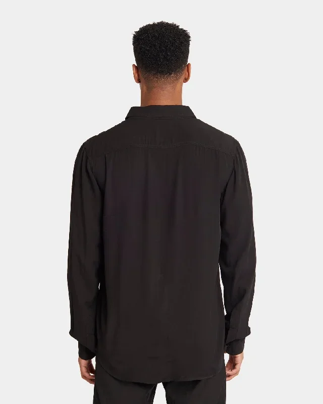 xxiii-crete-long-sleeve-button-up-shirt-black