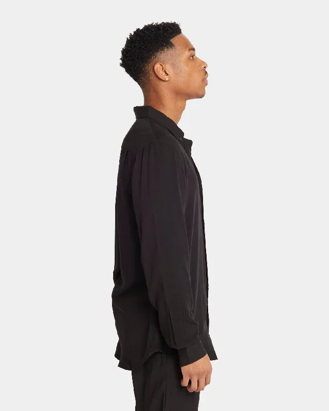 xxiii-crete-long-sleeve-button-up-shirt-black