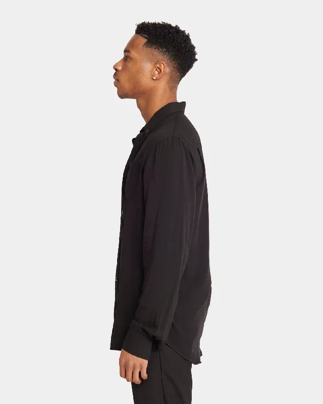 xxiii-crete-long-sleeve-button-up-shirt-black