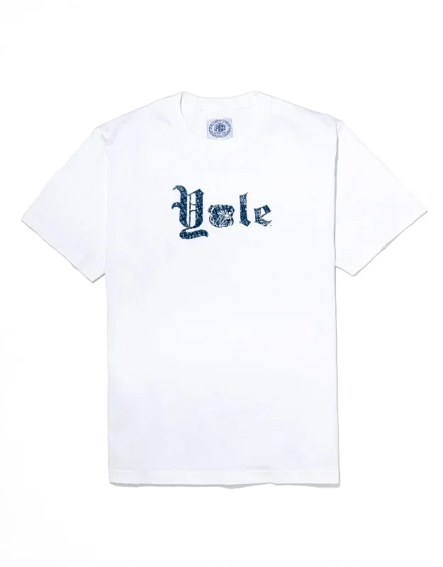 YALE CREW NECK T-SHIRT - WHITE